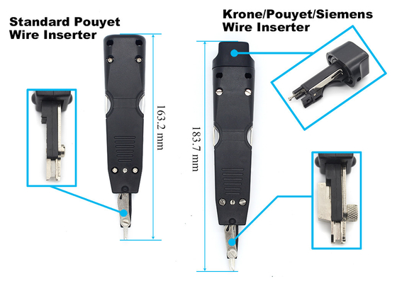 ABS Body Material STG Type Pouyet Insertion IDC Termination Punch Down Tool Industrial Grade