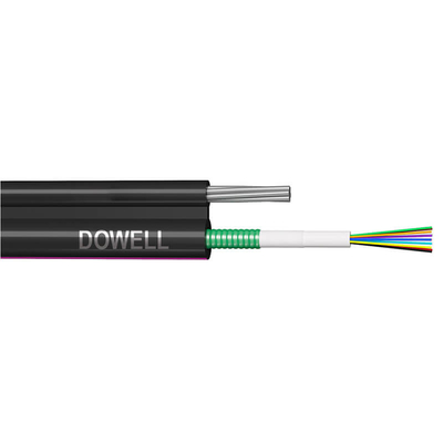 Figure 8 Center Tube Multimode Fiber Cable 12 Core Singlemode For FTTX FTTH Networks