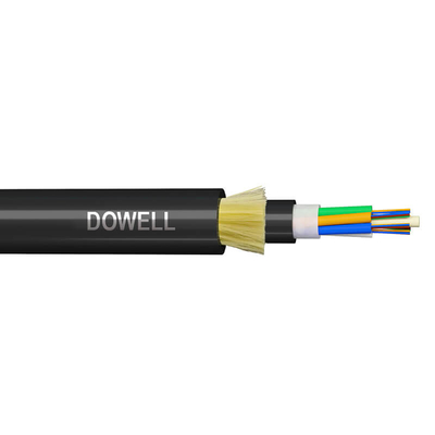 All Dielectric Fiber Optic Cable Self Supporting Aerial 2 6 12 24 48 144 Cores