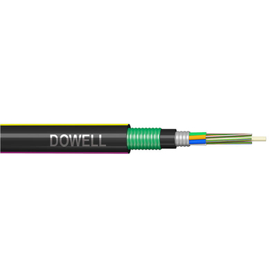 Armored Fiber Optic Cable Single Mode 8 Cores Underground Fiber Optic Cable