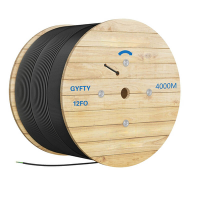 Outdoor Duplex Fiber Cable Single Mode Fiber Optic Wire Long Distance Communication
