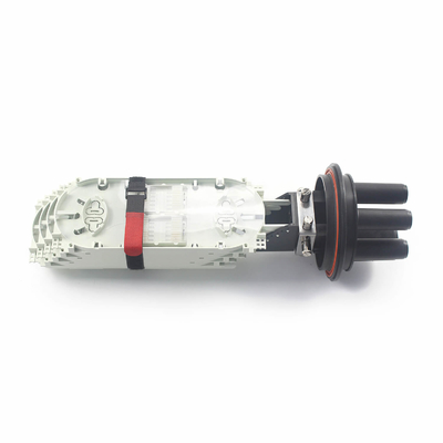 96 Cores Fiber Optic Splice Closure Outdoor Reinforced Plastic For Data Center