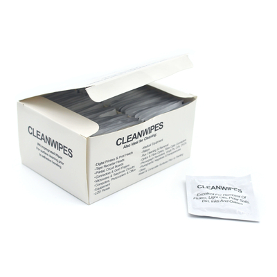 Pre Saturated Fiber Optic Cleaning Kit IPA Fiber Optic Cleaning Wipes 50 Wipes