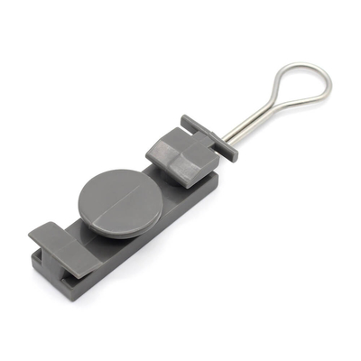 High-strength Stainless Steel Drop Wire Clamp with Beveled End for Cable Protection