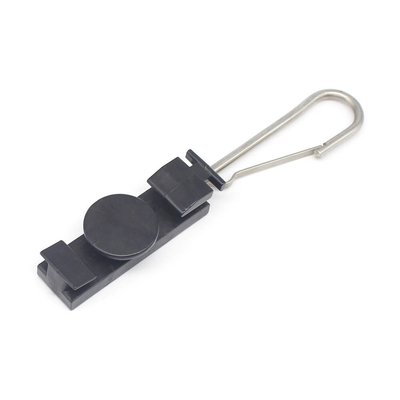 Outdoor S Type Anchor Rope Clamp Drop Wire Tension Clamp With Flat Open Hook