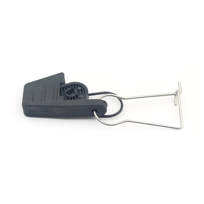 Outdoor FTTH Cable Tension Clamp Tension Wire Clamp Nylon UV Resistance