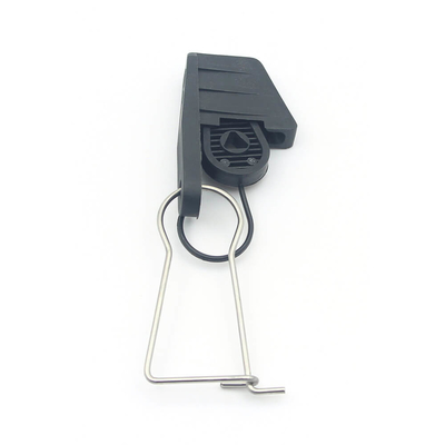 Outdoor FTTH Cable Tension Clamp Tension Wire Clamp Nylon UV Resistance