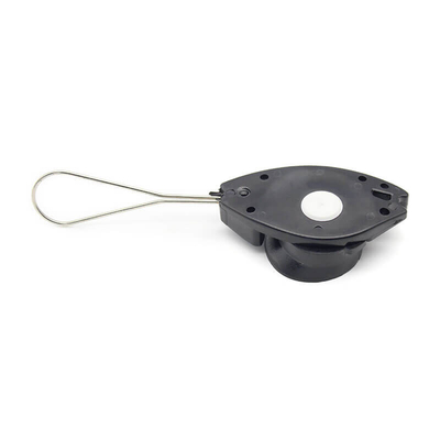 FTTX Self Adjustable Fiber Drop Wire Clamp For Flat Round Drop Cable