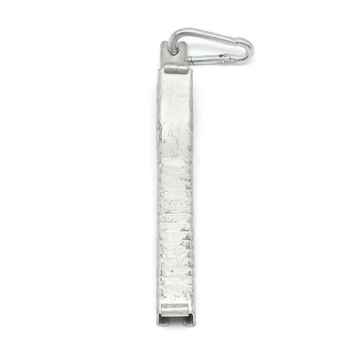 Corrosion Resistant Fiber Drop Wire Clamp Durable Arc Clip Wedge Type