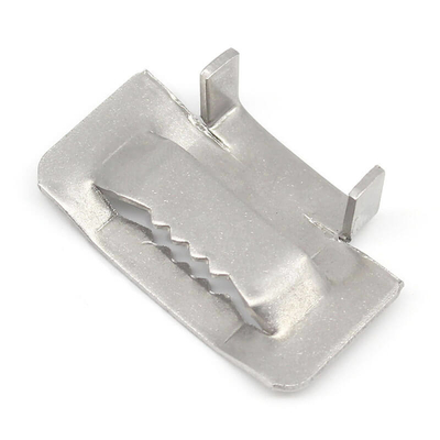 Silver 201 304 Stainless Steel Strap Buckle With High Tensile Strength