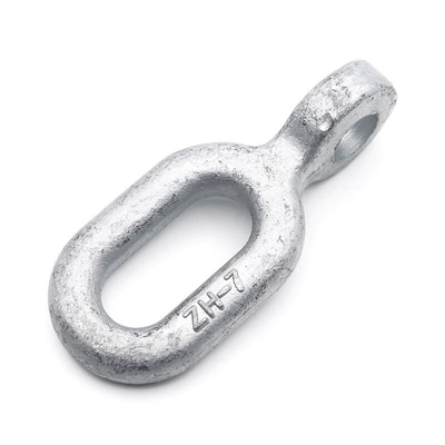 Malleable Iron Twisted Chain Link Heavy Duty Pole Clamp For Power Station