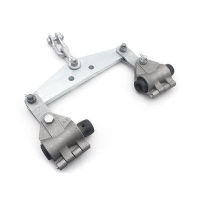 Long Span Double ADSS Anchor Clamp Reliable Double Suspension
