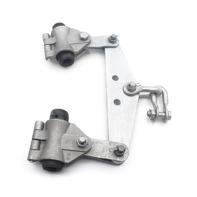 Long Span Double ADSS Anchor Clamp Reliable Double Suspension