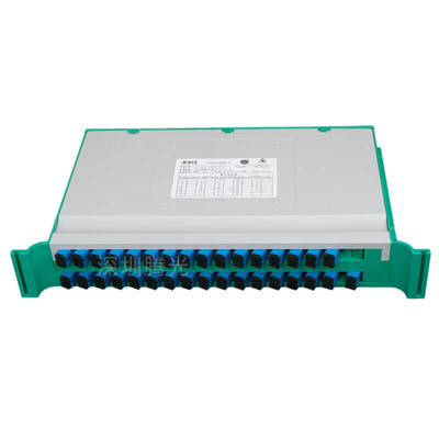 Tray Type 1×N 2×N 1x32 Optical Splitter SM Customized With SC FC Connector