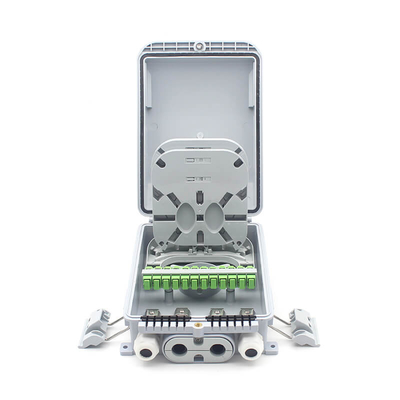 12 Ports Mini SC Optical Fiber Termination Box Flip-up cover For FTTx FTTA System