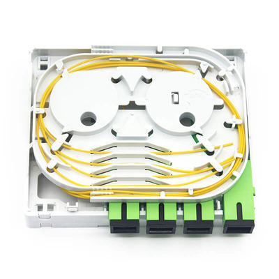 4FO 8FO Fiber Optic Terminal Socket Plastic Indoor Use For Fiber Management