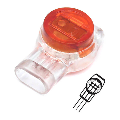 22-26AWG Scotchlok Butt Connector 19-26AWG UR Butt Connector For Solid Copper