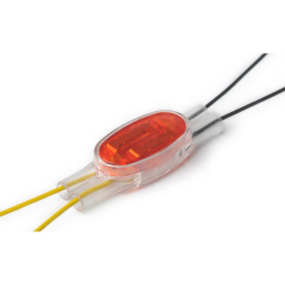 Red 19-24 AWG Scotchlok Butt Connector Gel Filled For PIC Cable Application