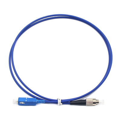 Simplex Custom Fiber Patch Cables SC UPC To FC UPC SM Mode Type