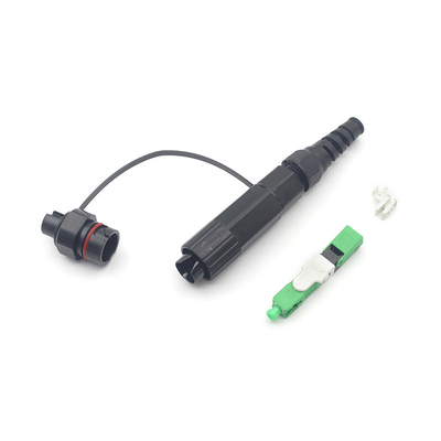 Huawei Compatible Mini SC Waterproof connector SC For FTTH drop cable And Round Cable