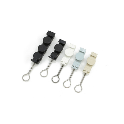 FTTH Stainless Steel Anchoring Tension Clamp FTTH Drop Wire Clamp