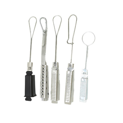 Stainless Steel Drop Wire Clamp Support Telephone Drop Wire At Span Clamps