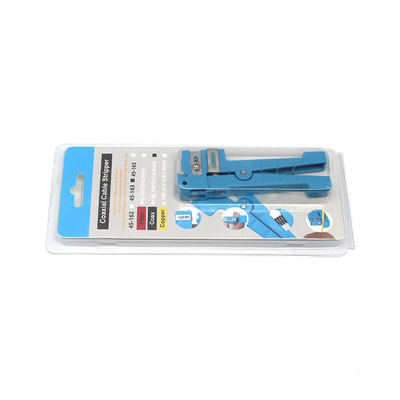45-163 Fiber Optic Coaxial Stripper For Strips 1/8 to 7/32 in Coax, RG58, CB Antenna Indoor Cable Stripping Solutions