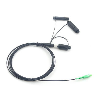 Fiber Optic SC-APC Polishing Type pre-terminated Drop Cables