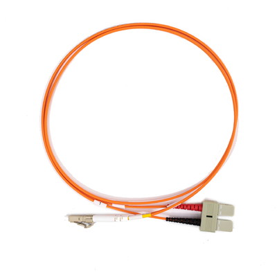 FTTH Duplex FC APC to FC UPC SM Fiber Optic Patch Cord for and 1000 Connection Times