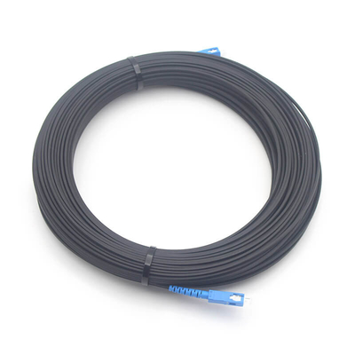 Indoor 1 Core 2 Cores 2.0x3.0mm SC UPC To SC UPC FTTH Drop Cable Patch Cord LSZH