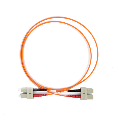 Loading Test ≥ 70 N with SM DX 9/125um LC APC UPC Duplex Adapter and Flange