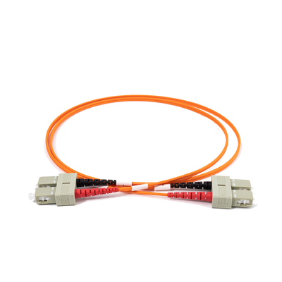 Loading Test ≥ 70 N with SM DX 9/125um LC APC UPC Duplex Adapter and Flange
