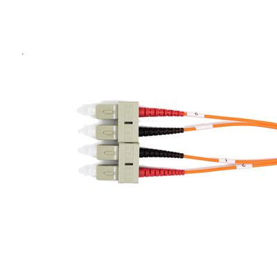 Loading Test ≥ 70 N with SM DX 9/125um LC APC UPC Duplex Adapter and Flange