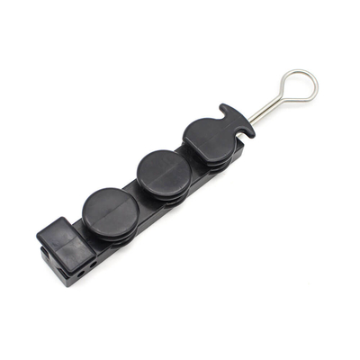 S Fix Type Fiber Drop Wire Clamp for Telecommunications and Electrical Systems