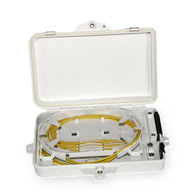 FTTH 6 Ports Drop Cable Fiber Optic Distribution Box Waterproof Dust-proof