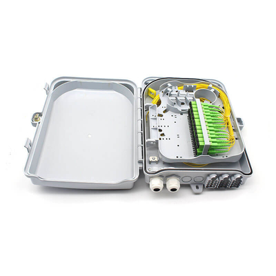 24 Cores Optical Distribution Unit White For Data Communication Networks