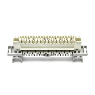 10 Pair KRONE LSA Module LSA PLUS NT Module PBT For Telecommunication Distributors