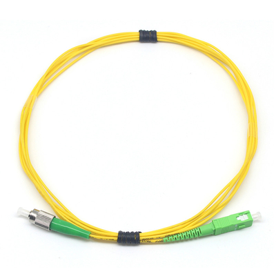 FC APC to SC APC Fiber Optic Patch Cord SX SM G657a2 2.0MM