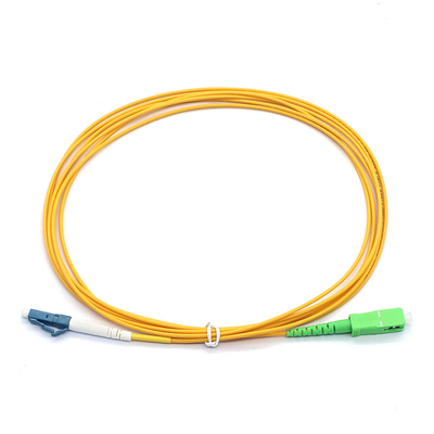 Simplex 9/125µM St Fiber Patch Cable SC APC To LC UPC SM Fiber Broad Band Network