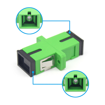 Duplex Waterproof Fiber Optic Connector APC Plastic Material