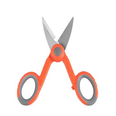 Stainless Steel Kevlar Shears Scissors with PP+TPR Handle