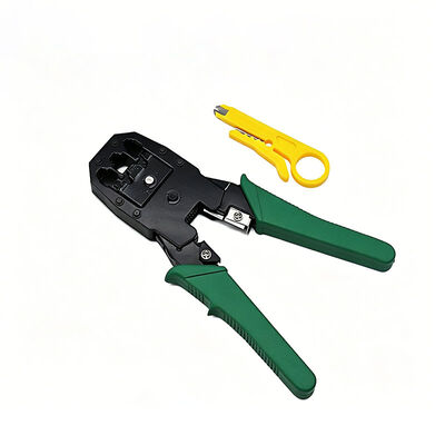 High‑carbon steel 3-in-1 Modular RJ11/RJ12/RJ45 Network Crimping Tool